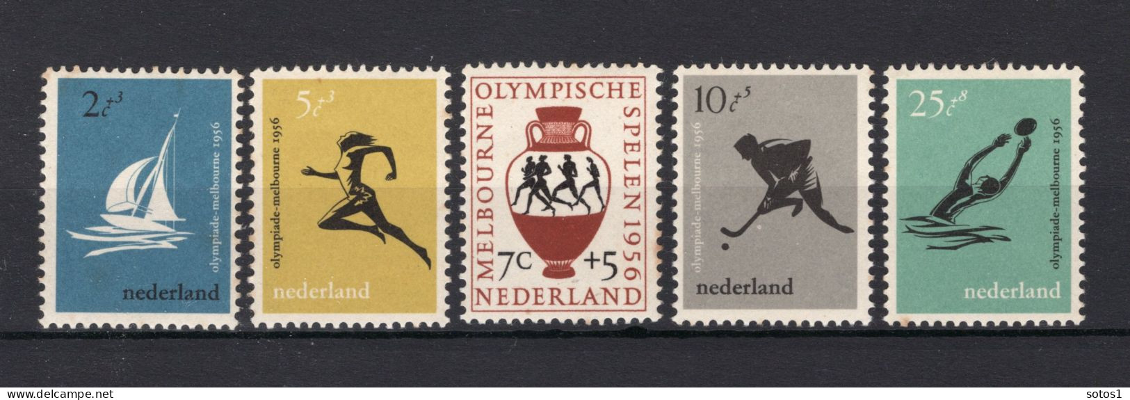NEDERLAND 676/680 MNH 1956 - Olympische Spelen Melbourne - Neufs
