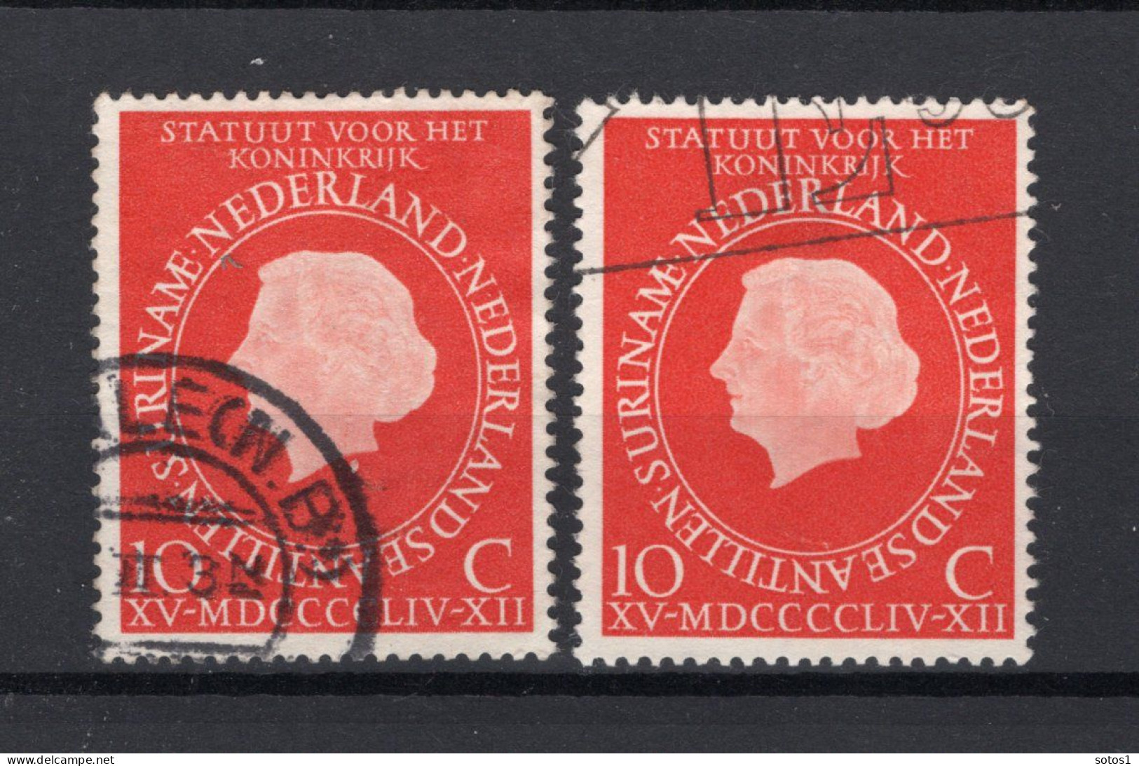 NEDERLAND 654 Gestempeld 1954 - Statuut Voor Het Koninkrijk - Gebraucht