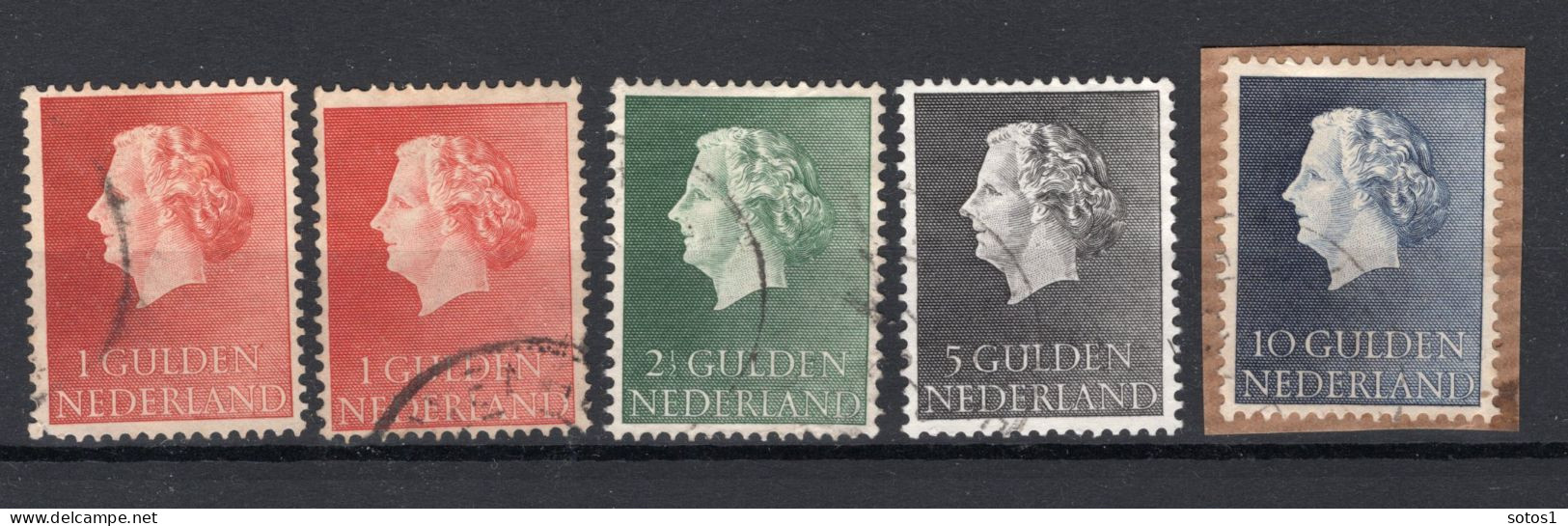 NEDERLAND 637/640 Gestempeld 1954 - Koningin Juliana - Oblitérés