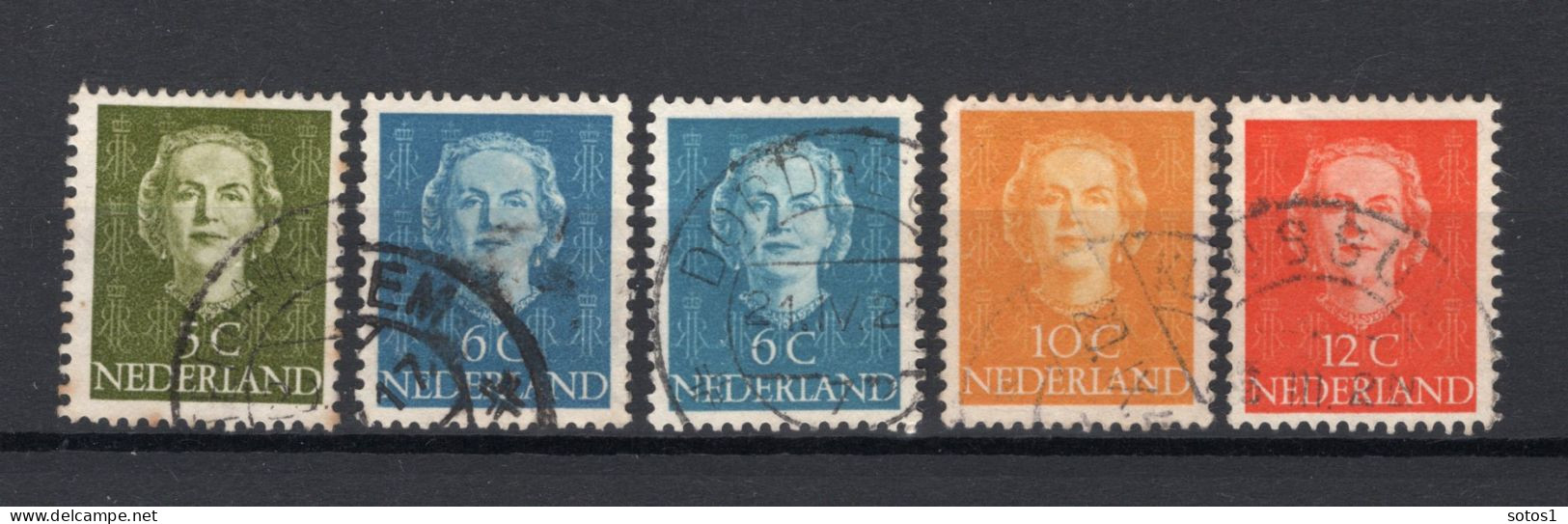 NEDERLAND 518/521 Gestempeld 1949-1951 - Koningin Juliana -2 - Oblitérés