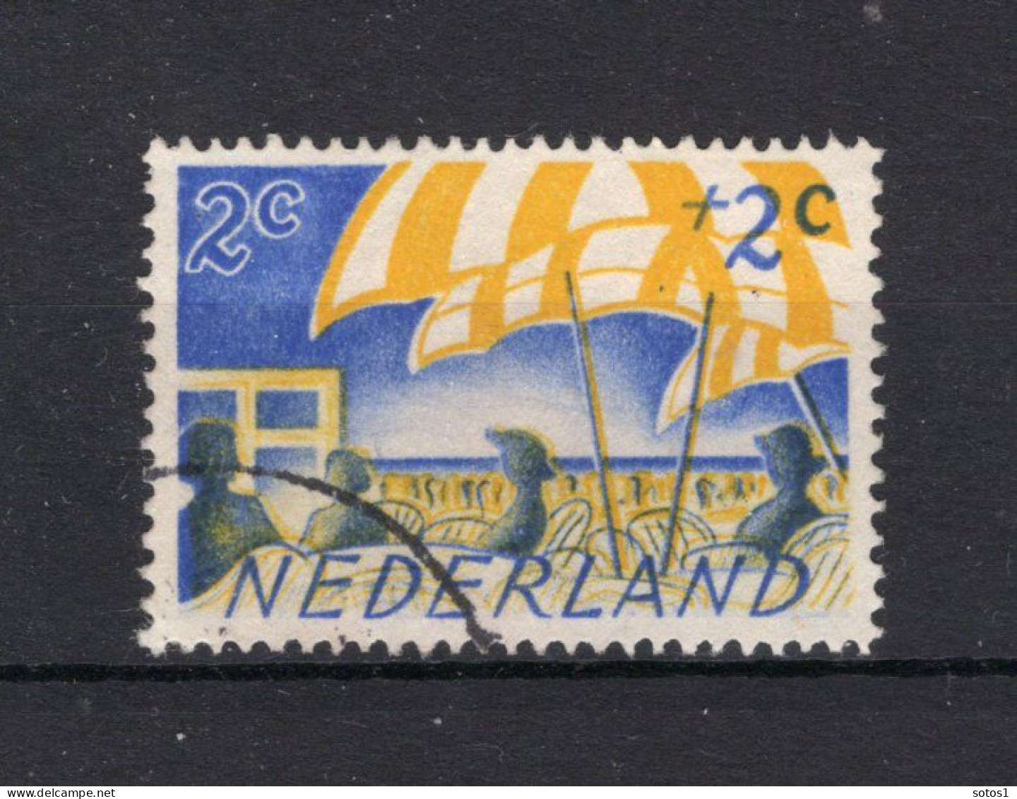 NEDERLAND 513 Gestempeld 1949 - Zomerzegels - Usados