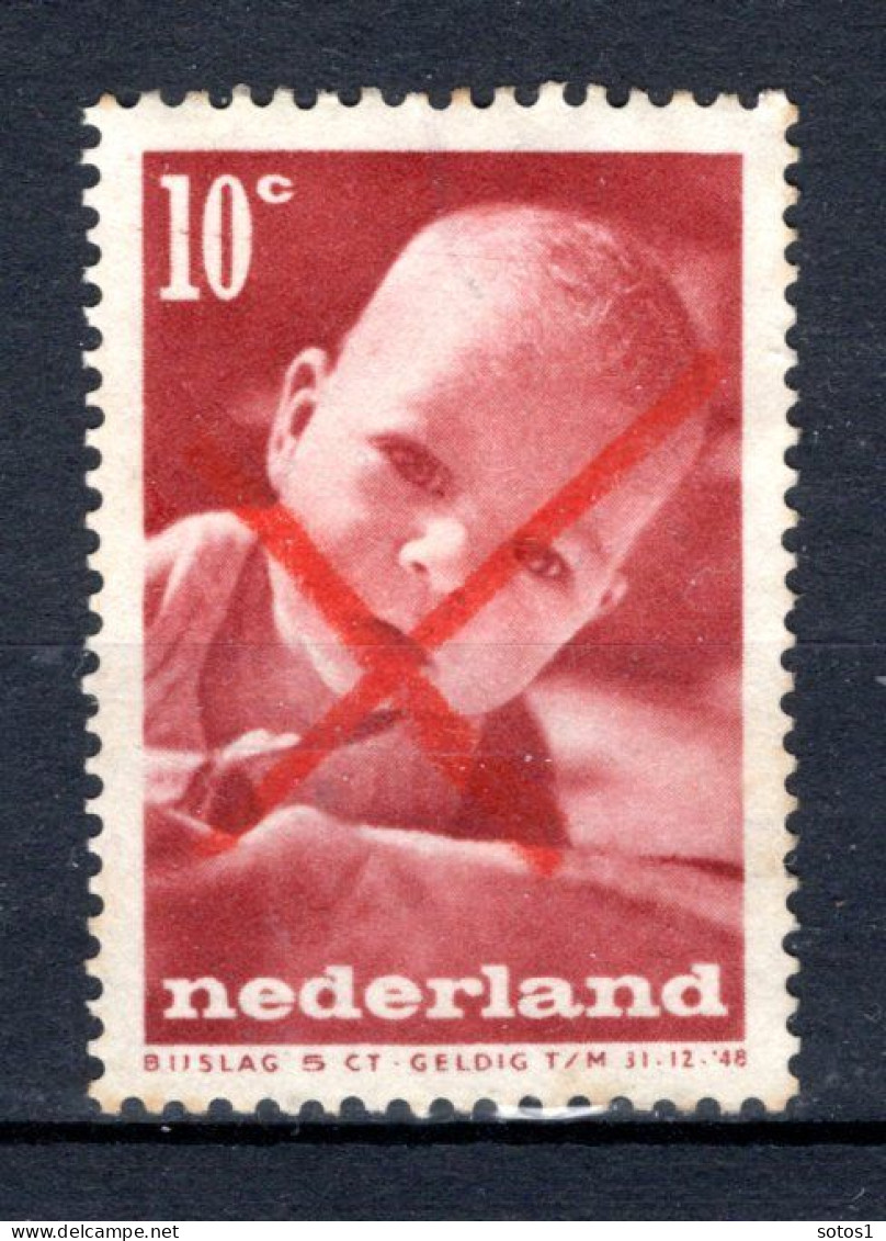 NEDERLAND 498° Gestempeld 1947 - Kinderzegels - Used Stamps