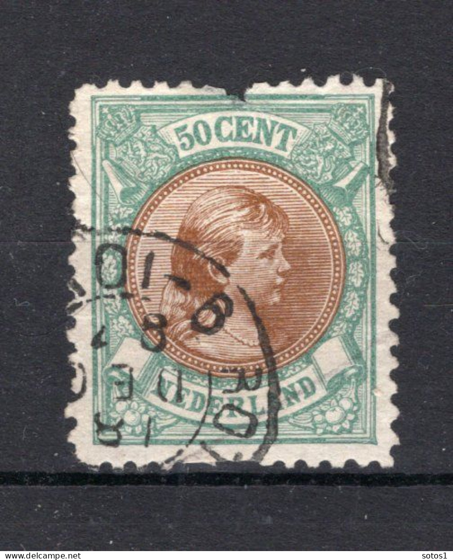 NEDERLAND 45 Gestempeld 1896 - Prinses Wilhelmina - Used Stamps