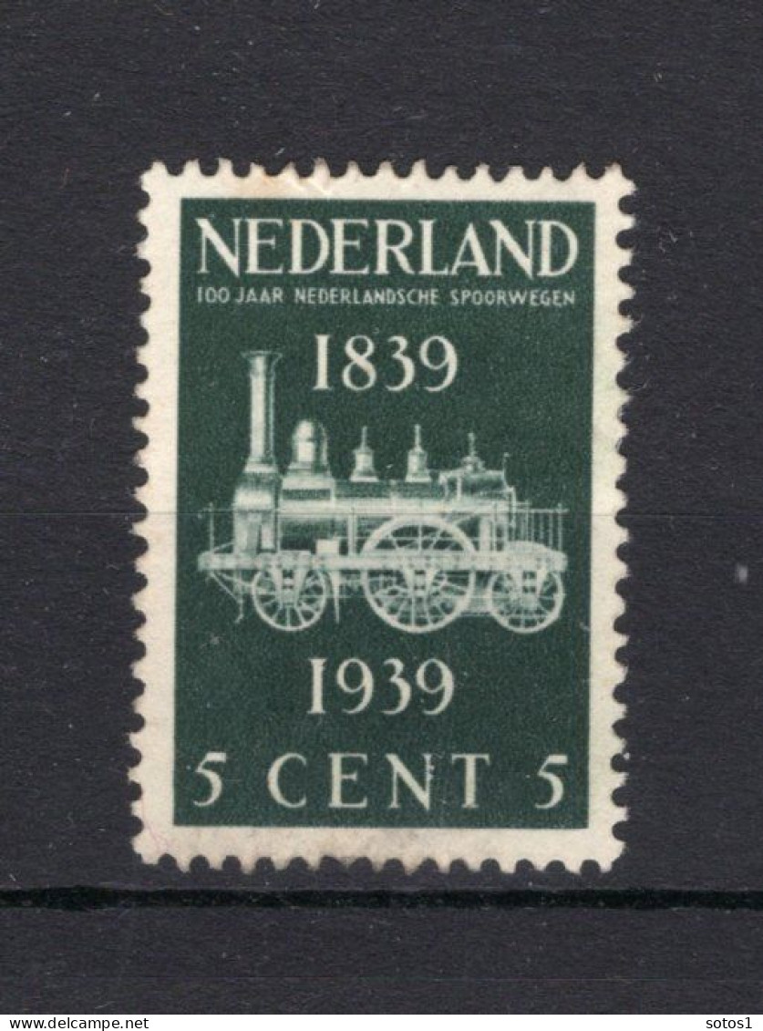 NEDERLAND 325 (x) Zondergom 1939 - 100 Jaar Spoorwegen In Nederland - Neufs