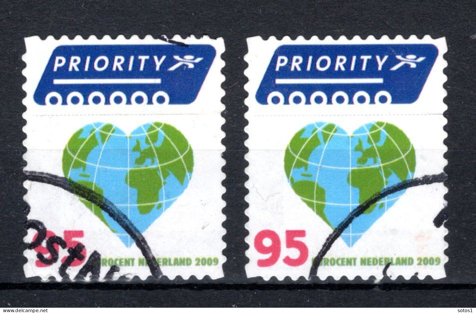 NEDERLAND 2622° Gestempeld 2009 - Europa En Buiten Europa Priority - Used Stamps