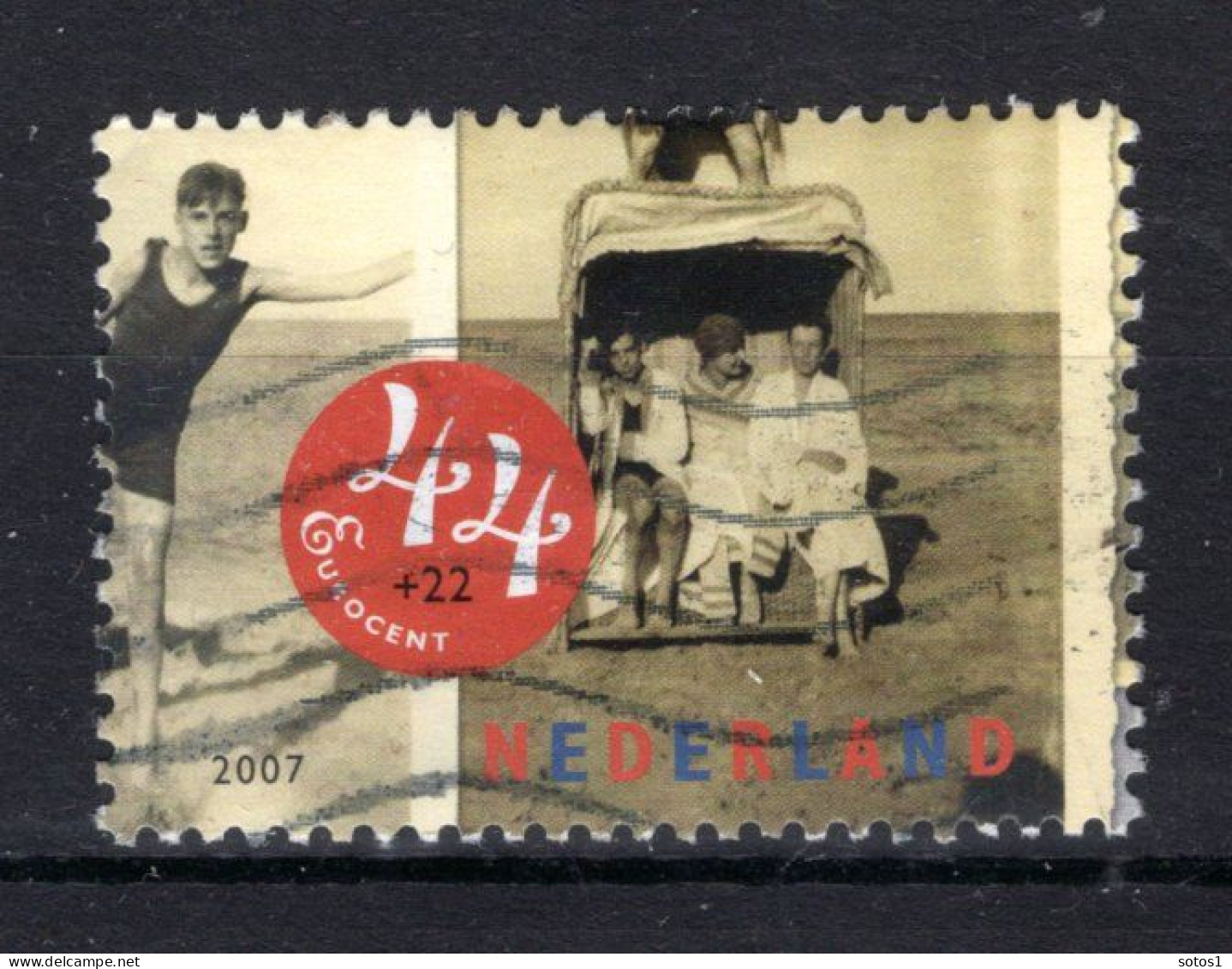 NEDERLAND 2498b° Gestempeld 2007 - Zomer Strandpret Van Toen - Used Stamps