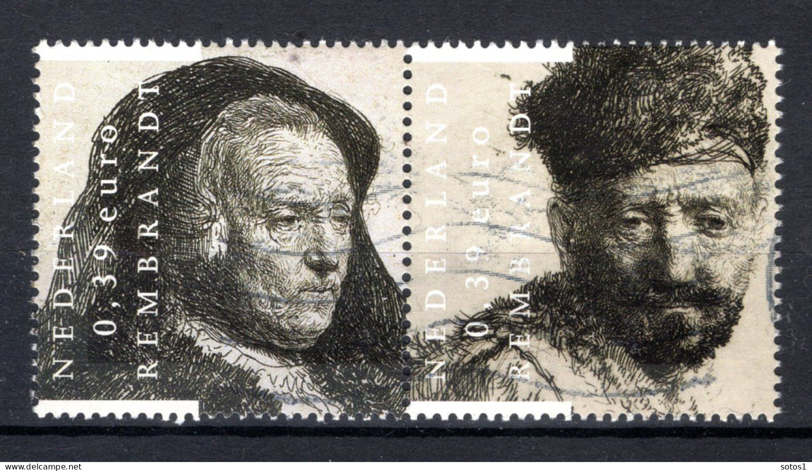 NEDERLAND 2429/2430° Gestempeld 2006 - Rembrandt - Used Stamps