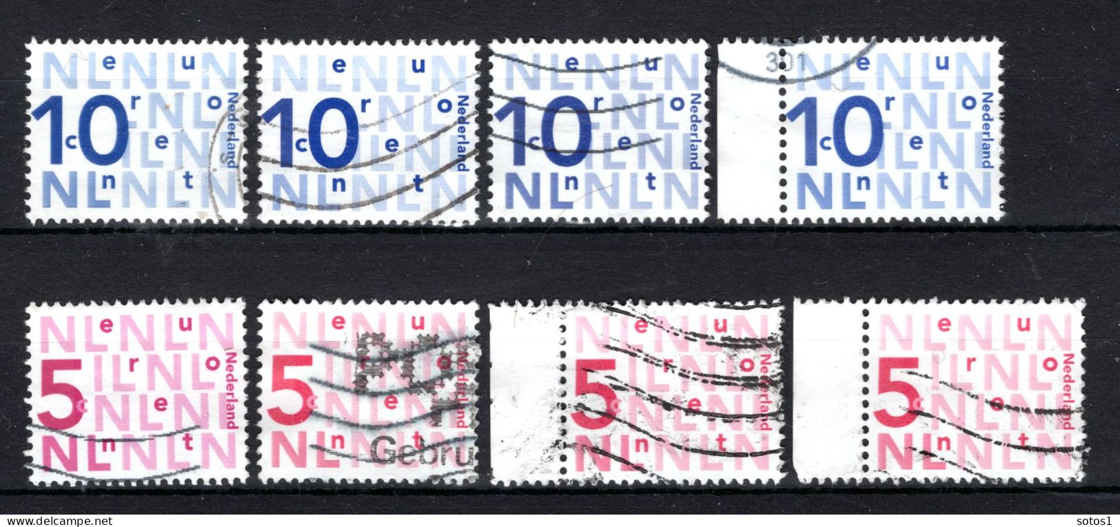 NEDERLAND 2135/2136° Gestempeld 2002-2005 - Bijplakzegels - Used Stamps