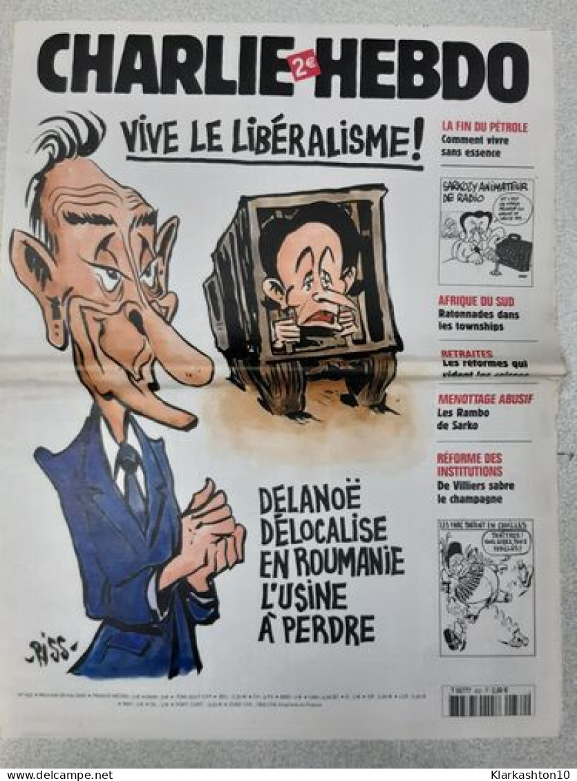 Revue Charlie Hebdo N° 832 - Unclassified