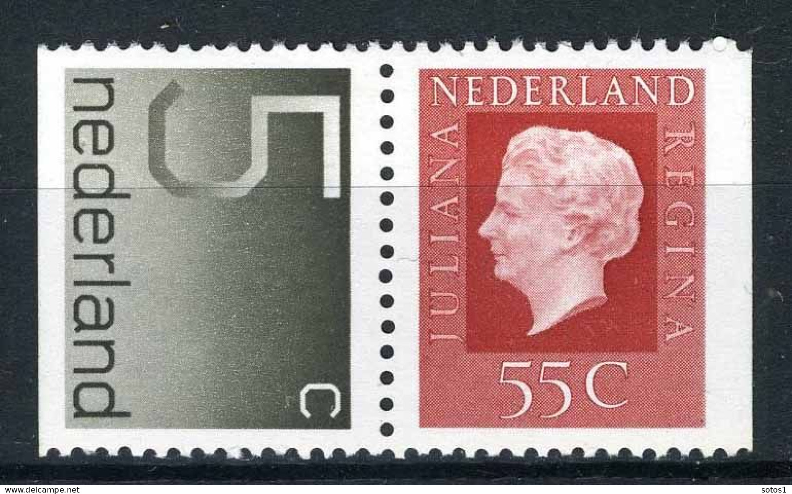 NEDERLAND C123 MNH 1977 - Combinaties Postzegelboekje PB22 -1 - Postzegelboekjes En Roltandingzegels