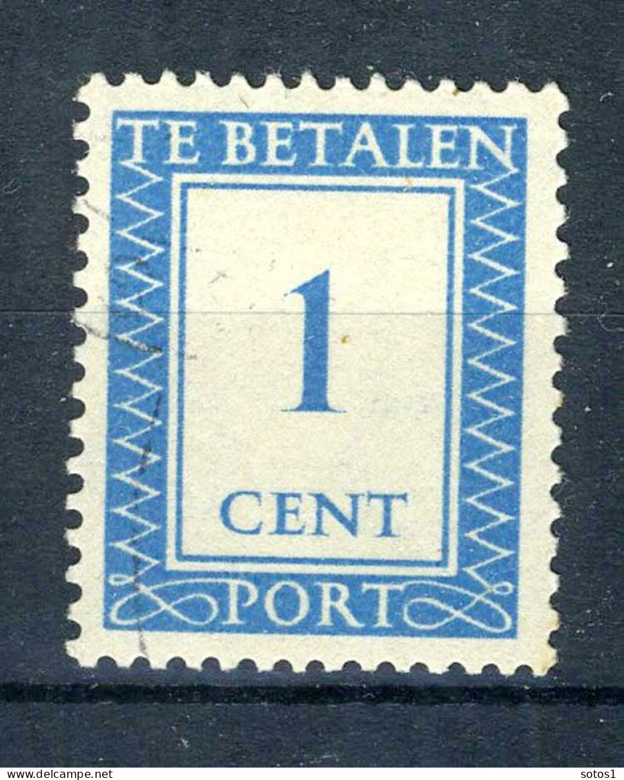 NEDERLAND P80 MH 1947-1958 -  Cijfer En Waarde In Rechthoek - Postage Due
