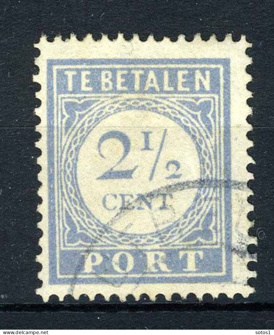 NEDERLAND P47 Gestempeld 1912-1920 - Cijfer En Waarde In Blauw - Postage Due