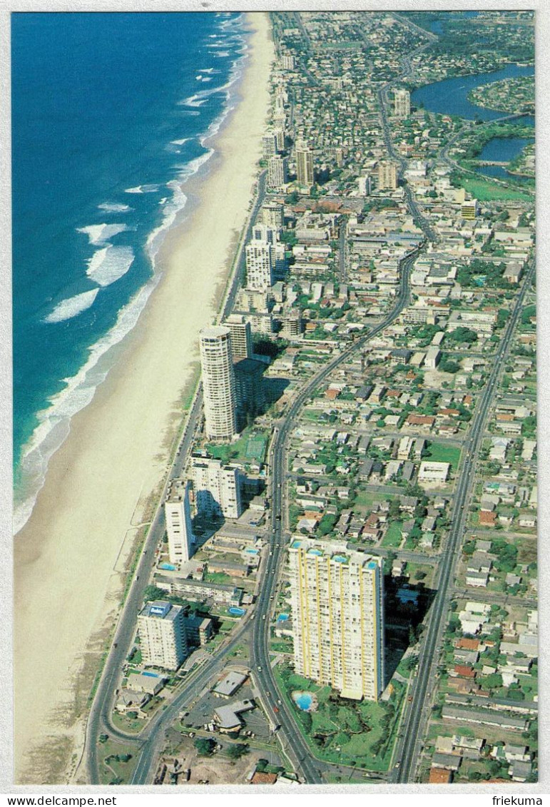 Australien / Australia, Ganzsachen-Karte The Gold Coast Looking South From Surfers Paradise  - Other & Unclassified