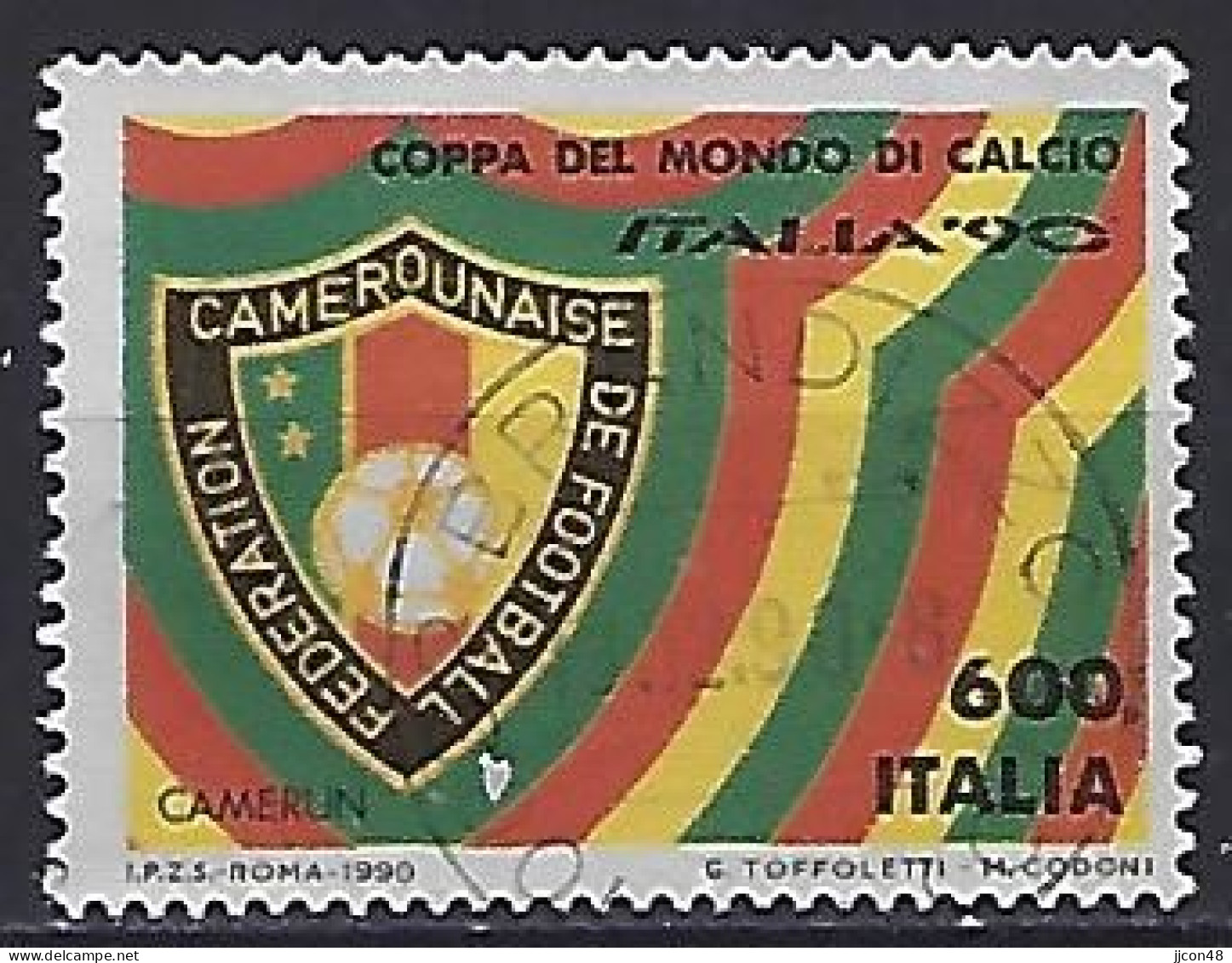 Italy 1990  Fussball-Weltmeisterschaft  (o) Mi.2115 - 1981-90: Used