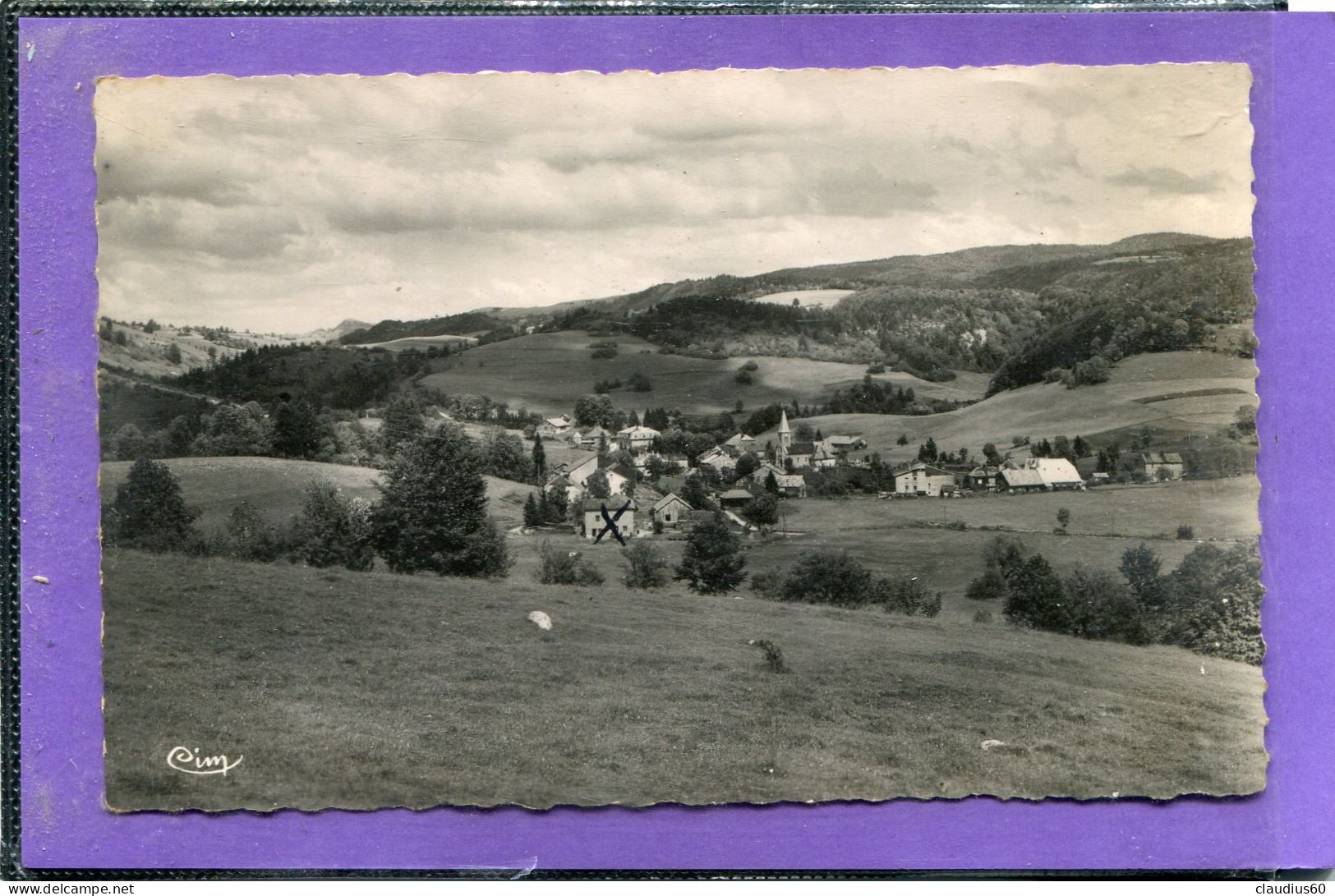 39  . FONCINE - LE - BAS  , Vue Générale Prise Des  FUMEY         .cpsm  9 X 14 . - Other & Unclassified