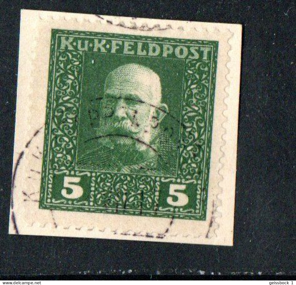 Österreich: Österr.-ung. Feldpost, Mi.-Nr. 25:   Kaiser Franz Josef I - Used Stamps