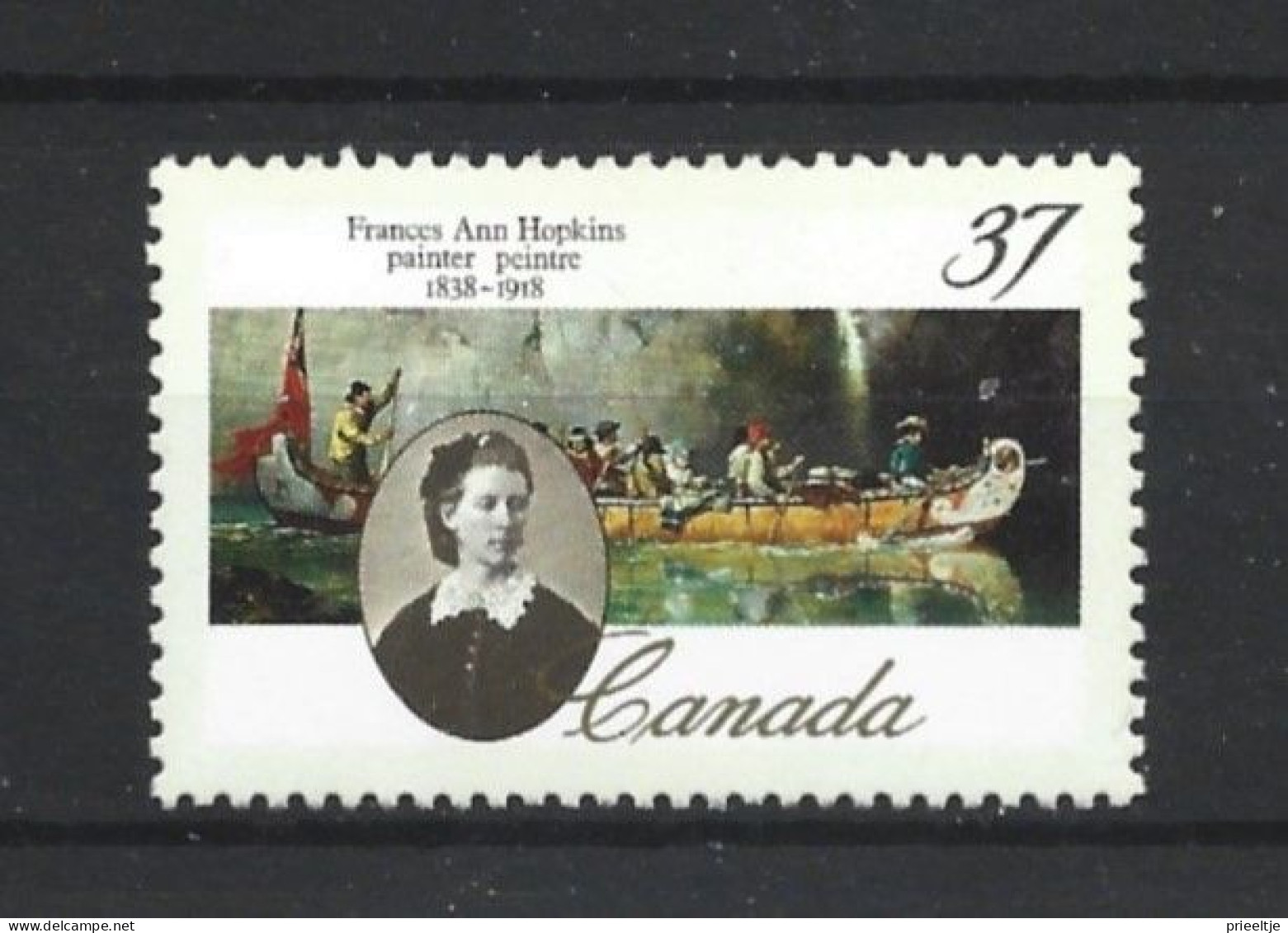 Canada 1988 Frances Ann Hopkins Y.T. 1076 ** - Unused Stamps