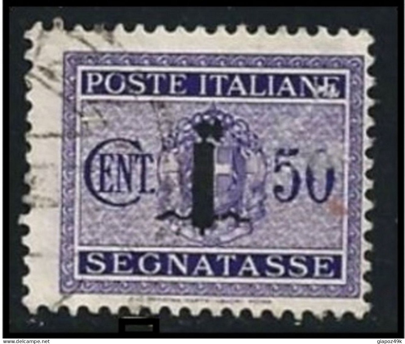 ● ITALIA  R.S.I. 1944 ֍ SEGNATASSE ● N.° 66 Usato ● Fil. D ● Cat. ? € ️● Lotto N. 926 ️● - Postage Due