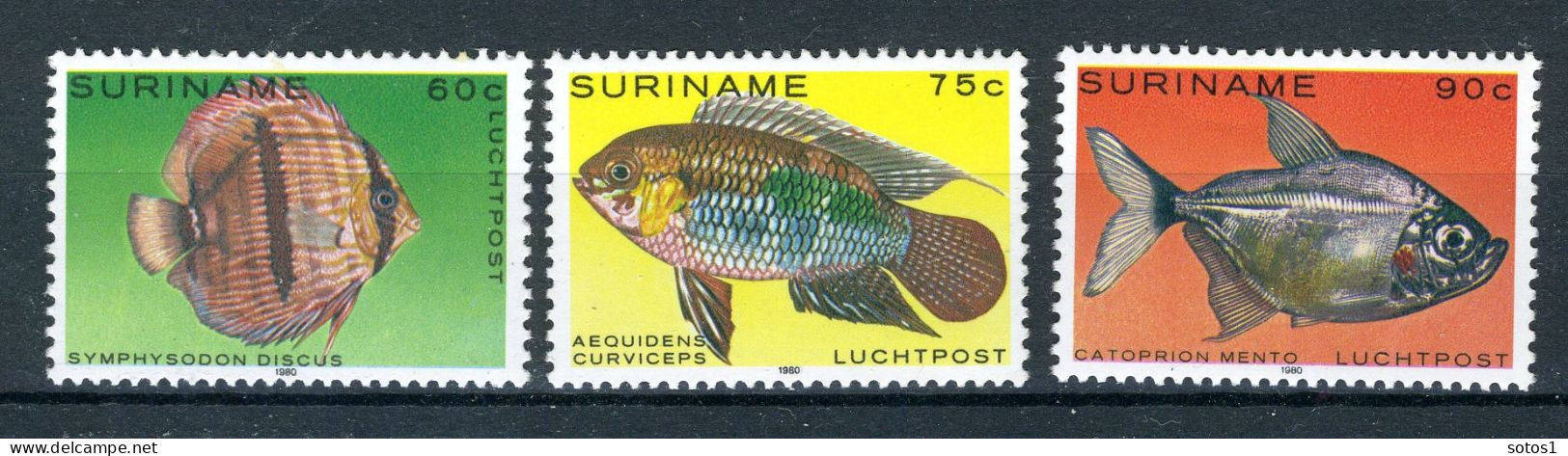 SURINAME 915/917 MNH 1980 - Tropische Vissen. - Suriname