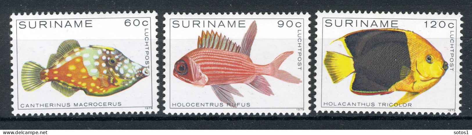 SURINAME 874/876 MNH 1979 - Tropische Vissen. -1 - Surinam