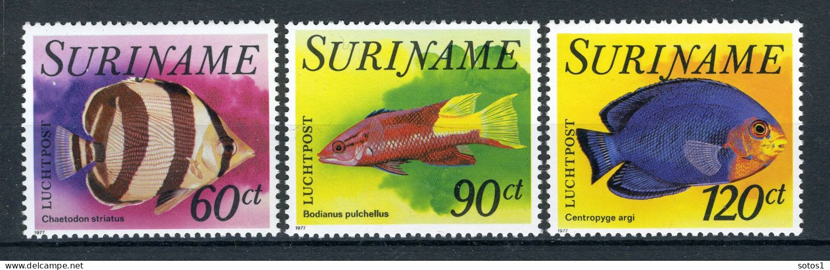 SURINAME 776/778 MNH 1977 - Vissen - Surinam