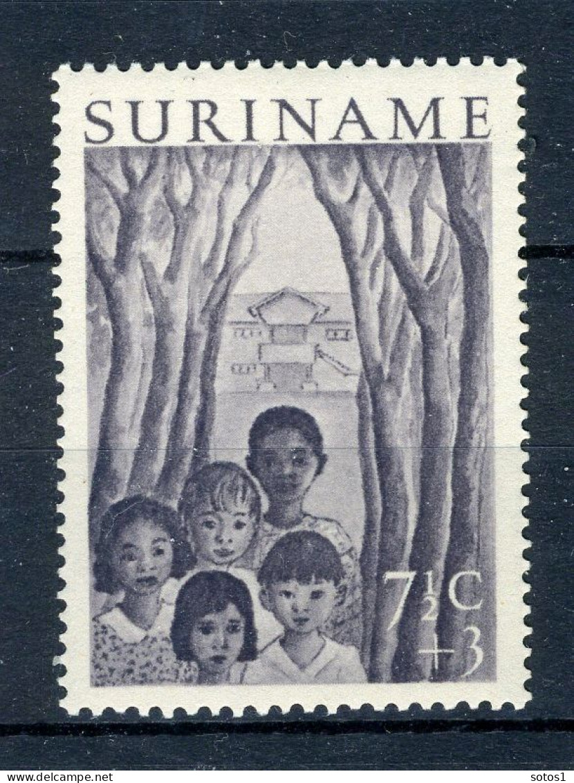 SURINAME 312 MNH 1954 - Jeugdwerk Evangelische Broedergemeente. - Surinam ... - 1975