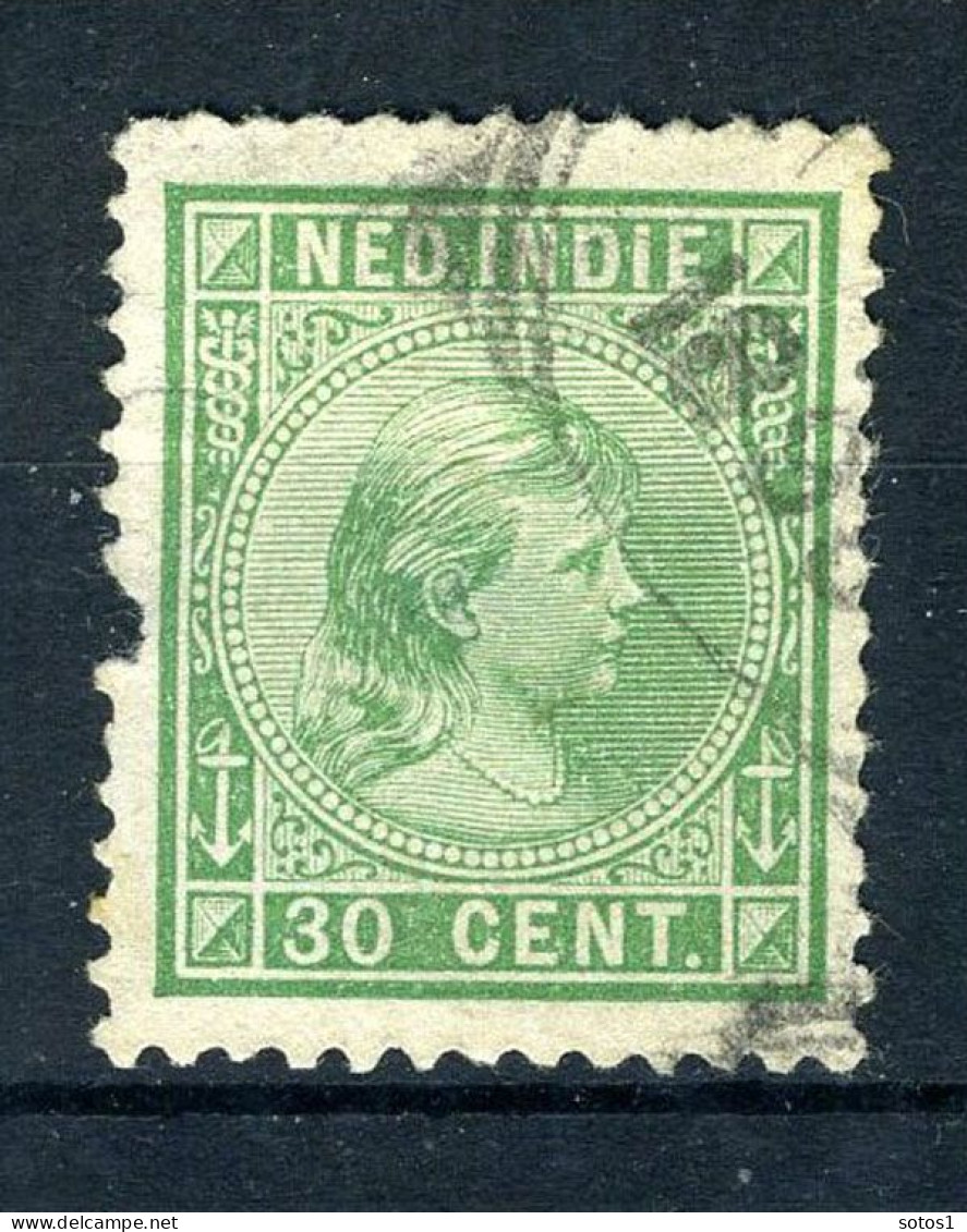NL. INDIE 28 Gestempeld 1892-1897 - Prinses Wilhelmina - Indes Néerlandaises