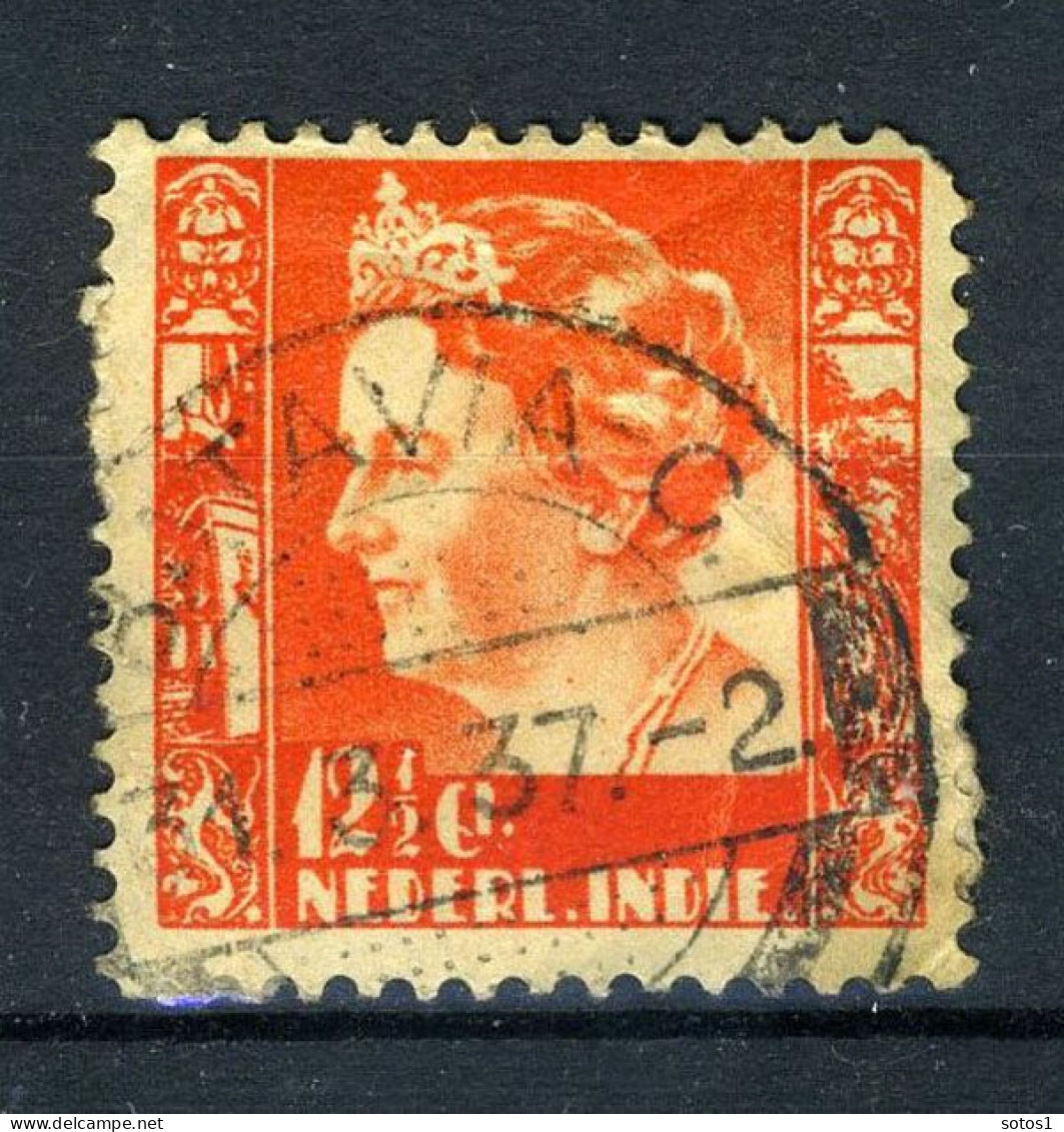 NL. INDIE 181 Gestempeld 1933 - Koningin Wilhelmina - Indes Néerlandaises