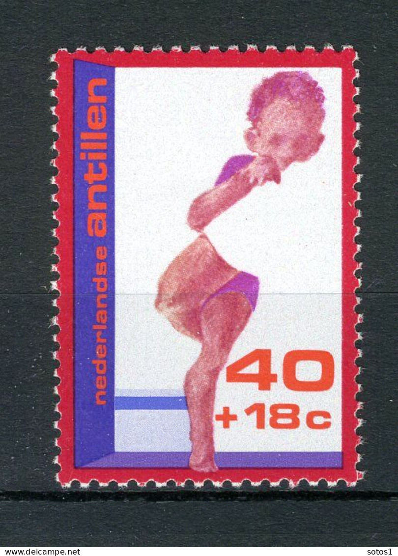 NL. ANTILLEN 527 MNH 1976 - Kinderzegels. - Curaçao, Antille Olandesi, Aruba