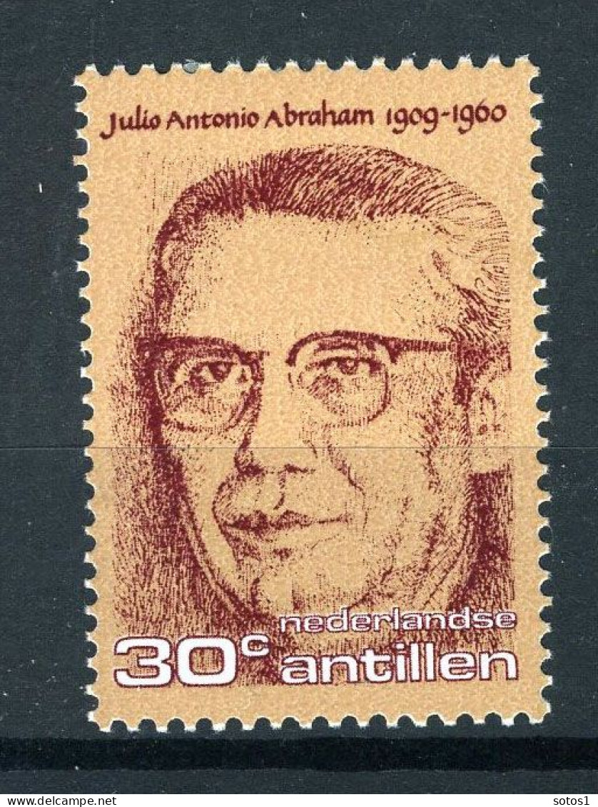 NL. ANTILLEN 521 MH 1976 - Staatsman Julio Antonio Abraham. - Curaçao, Antilles Neérlandaises, Aruba