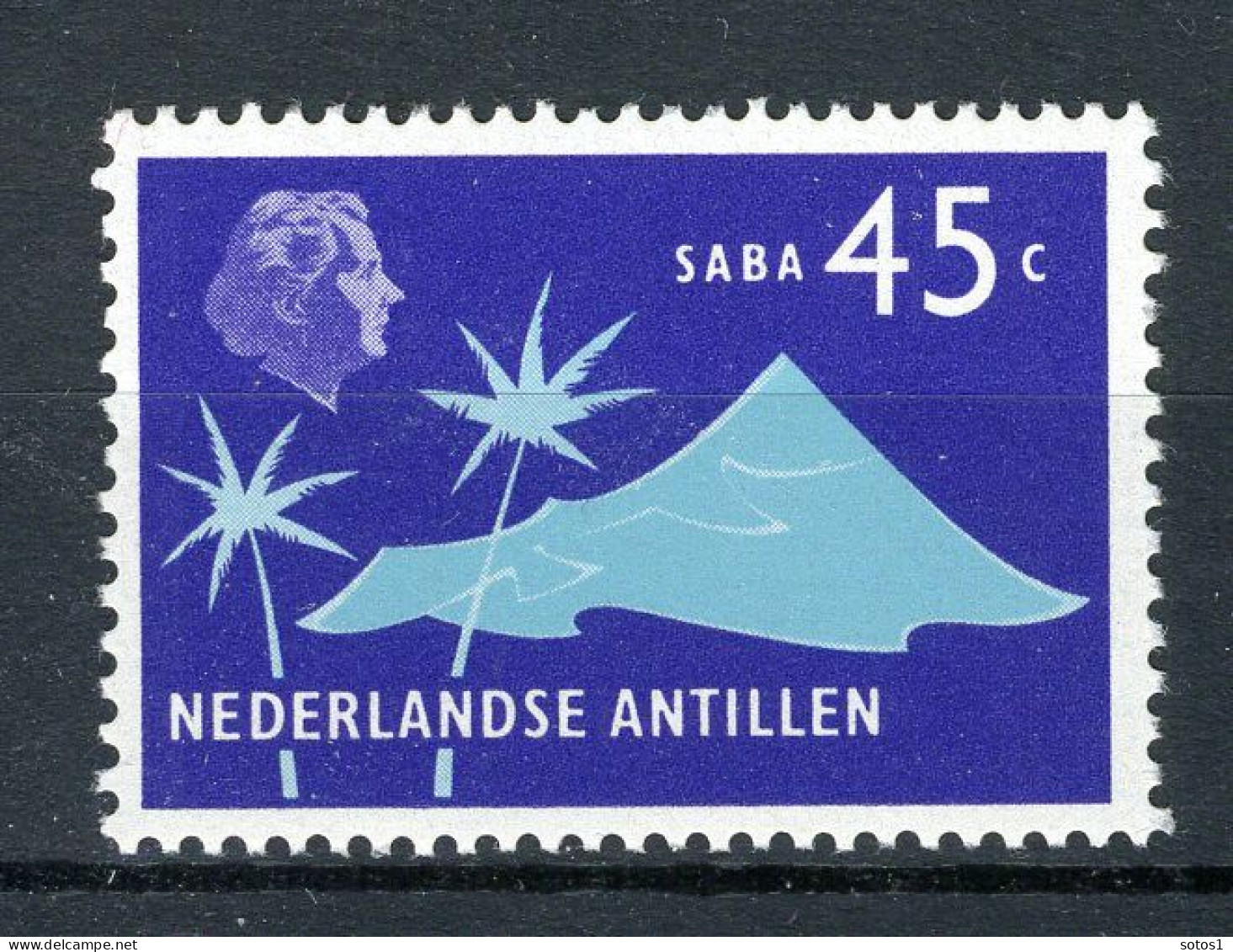 NL. ANTILLEN 460 MNH 1973 - Aanvullingswaarden, Koningin Juliana  - Curaçao, Antilles Neérlandaises, Aruba