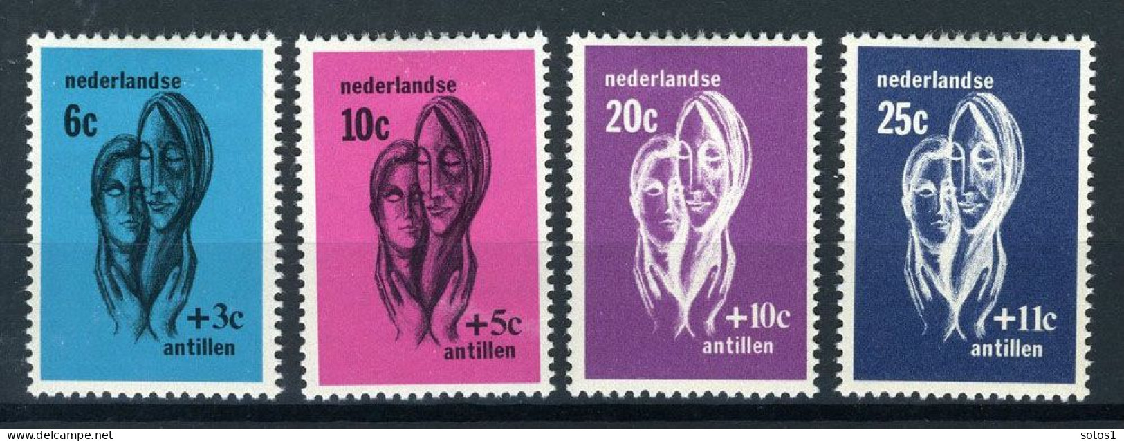 NL. ANTILLEN 385/388 MH 1967 - Gelegenheidszegels. - Curaçao, Antilles Neérlandaises, Aruba