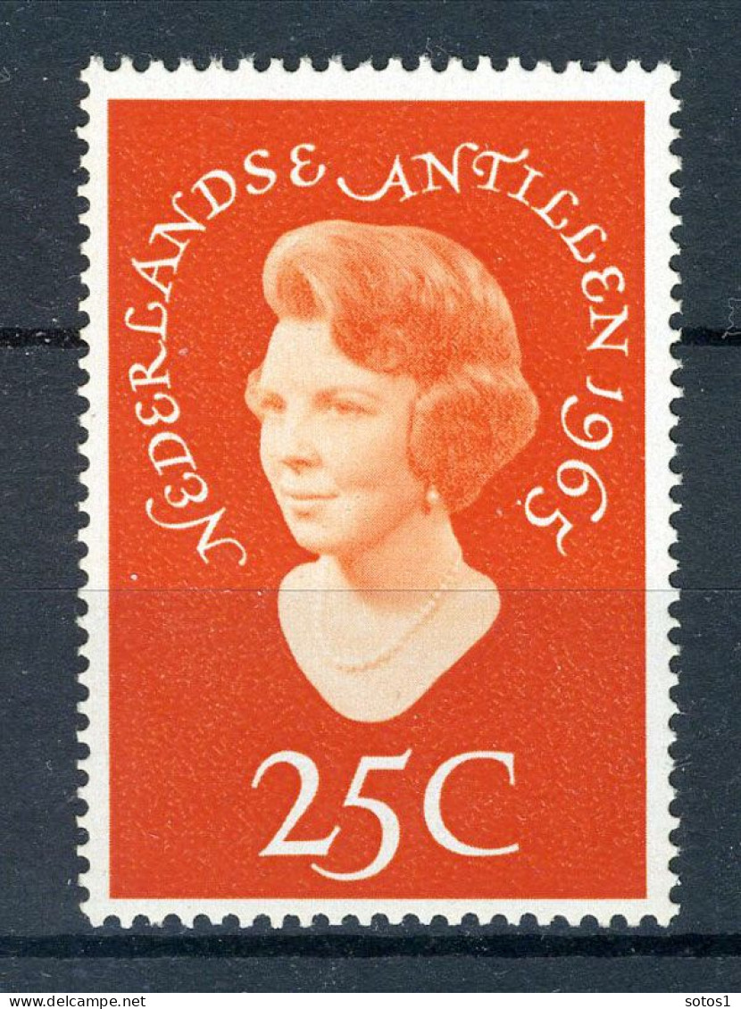 NL. ANTILLEN 353 MNH 1965 - Bezoek Prinses Beatrix. - Curazao, Antillas Holandesas, Aruba