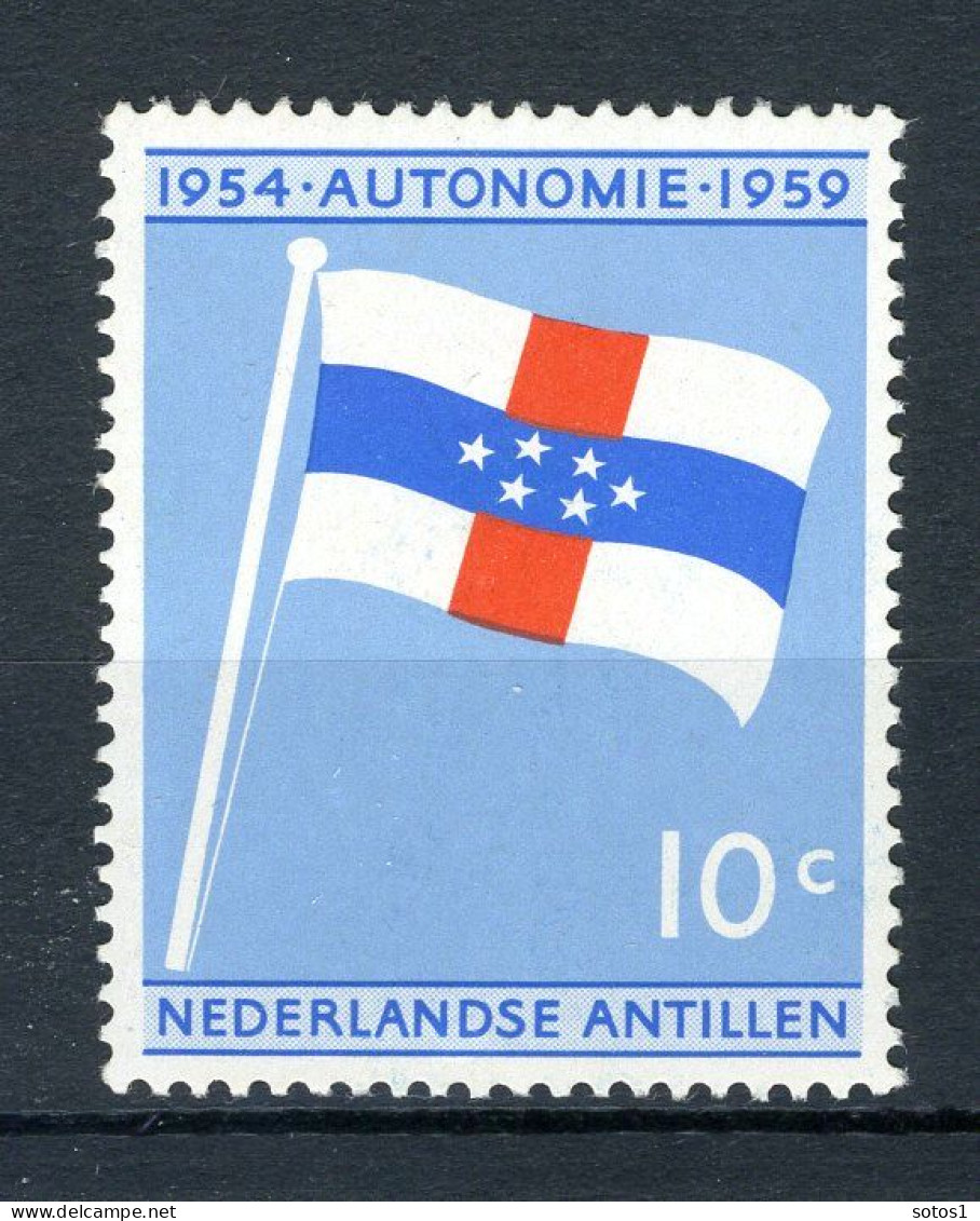 NL. ANTILLEN 304 MH 1959 - 5 Jaar Statuut Voor Het Koninkrijk. - Curaçao, Antilles Neérlandaises, Aruba