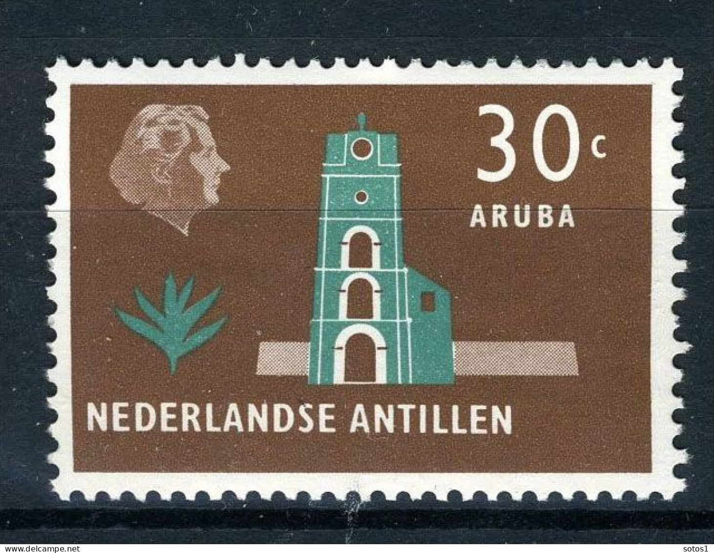 NL. ANTILLEN 283 MNH 1958-1959 - Koningin Juliana  - Curacao, Netherlands Antilles, Aruba