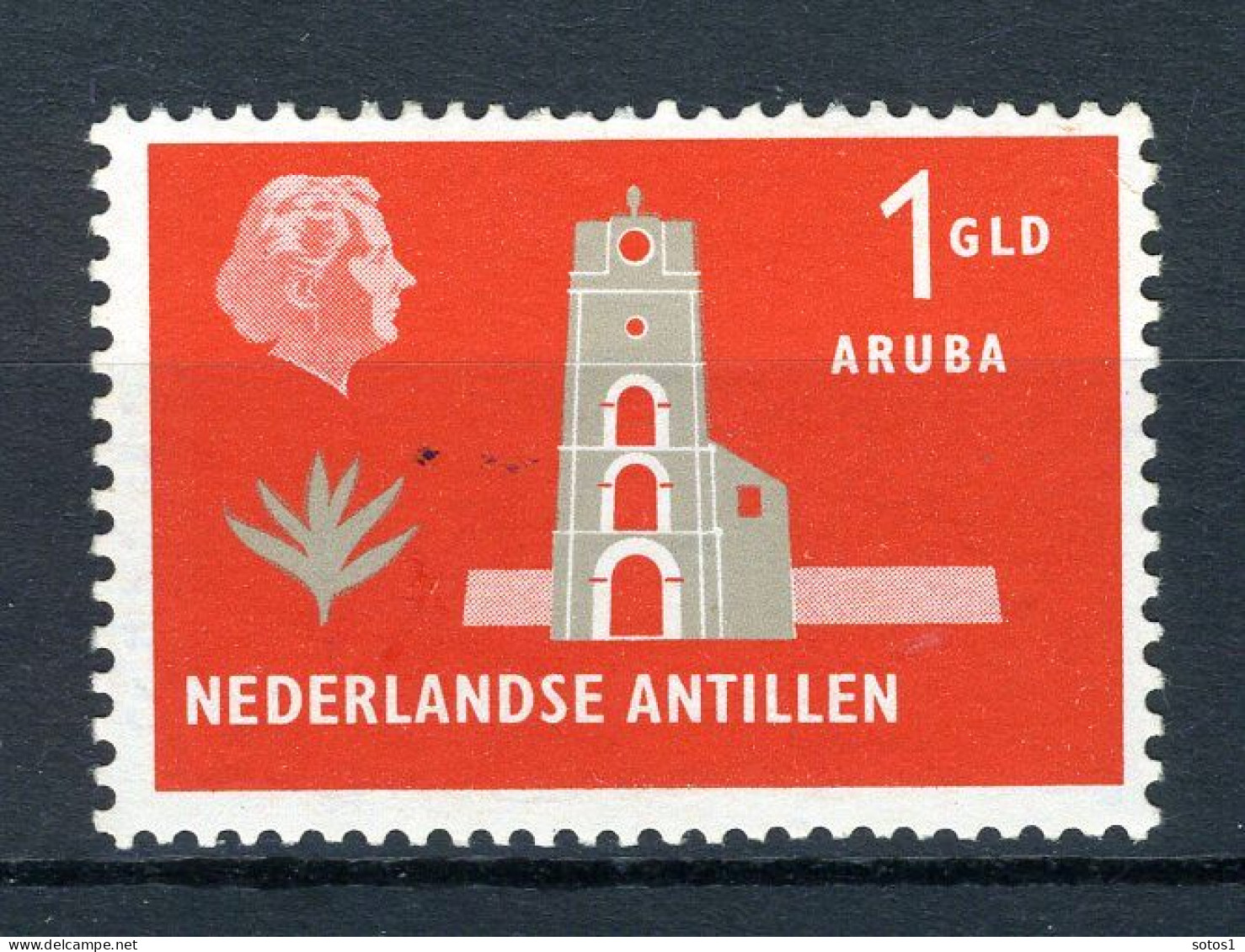 NL. ANTILLEN 287 MH 1958-1959 - Koningin Juliana  - Curaçao, Antilles Neérlandaises, Aruba
