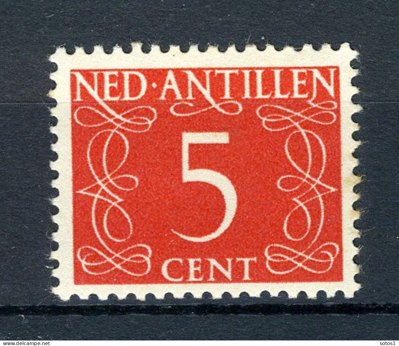NL. ANTILLEN 217 MNH 1950 - Cijfer. - Niederländische Antillen, Curaçao, Aruba