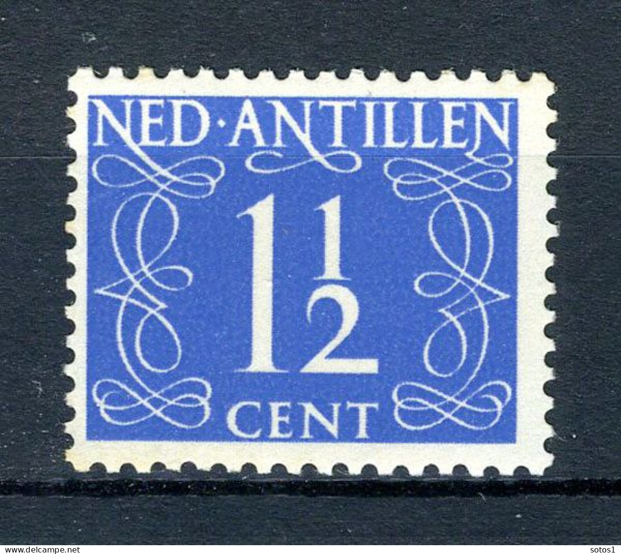 NL. ANTILLEN 212 MNH 1950 - Cijfer. - Niederländische Antillen, Curaçao, Aruba