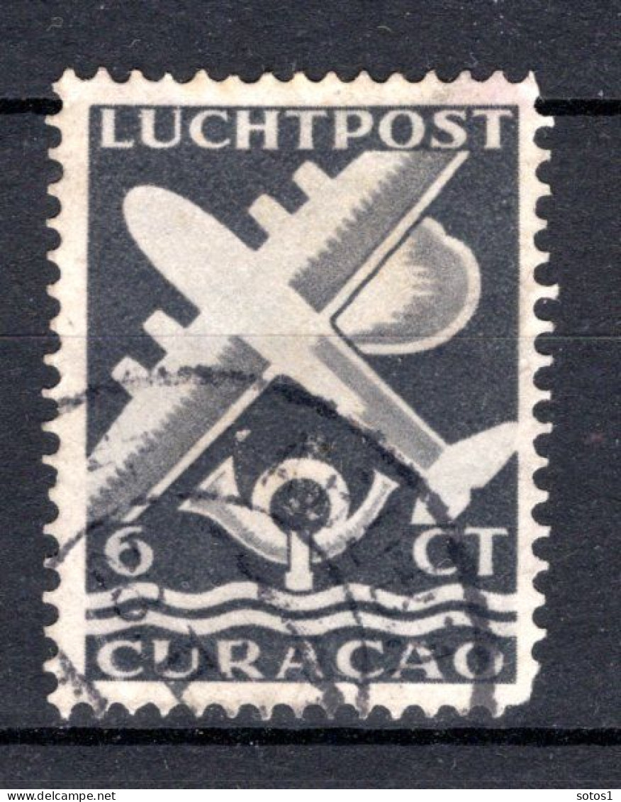 CURACAO LP69° Gestempeld 1947 - Vliegtuig - Curacao, Netherlands Antilles, Aruba