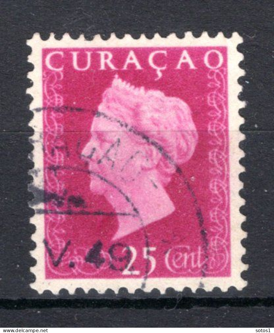 CURACAO 191° Gestempeld 1948 - Koiningin Wilhelmina - Curacao, Netherlands Antilles, Aruba