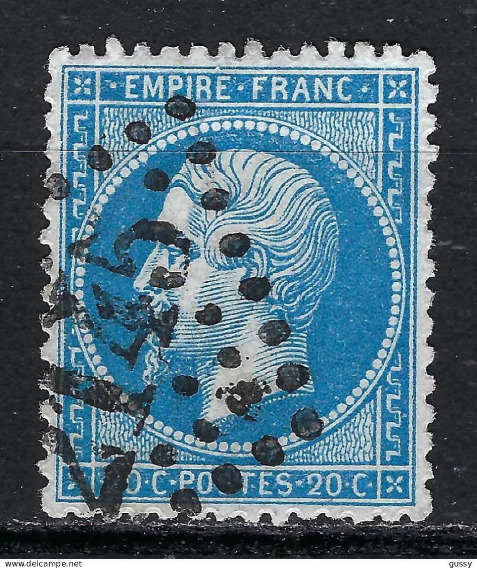 FRANCE Classique, B Obl. GC Des Villes Sur TP Isolés: GC 2145 (Lyon,1) Sur Y&T 22 - 1862 Napoleon III