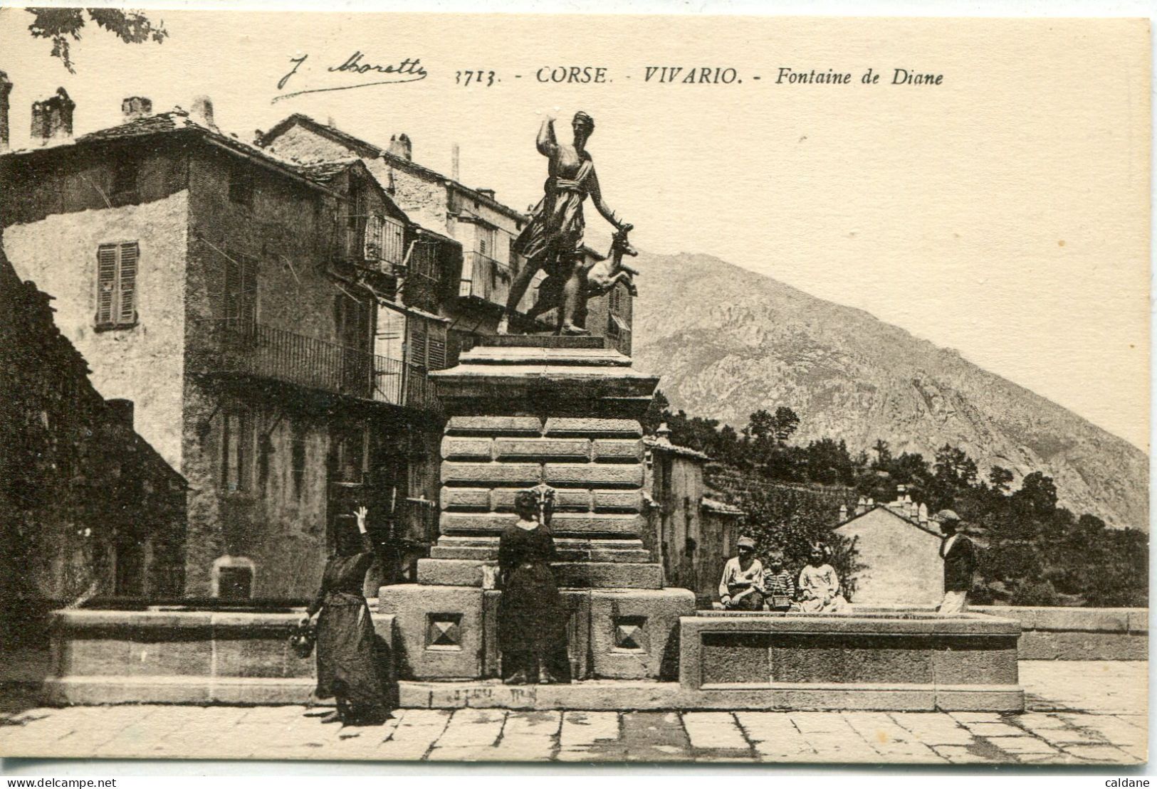 - 2B-CORSE  - VIVARIO - La  Fontaine De. Diana. - Other & Unclassified