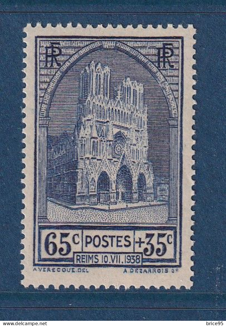 France - YT N° 399 ** - Neuf Sans Charnière - 1938 - Unused Stamps