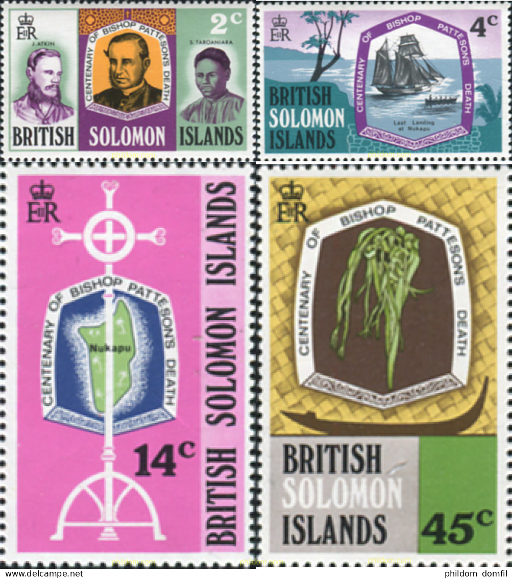 358952 MNH SALOMON 1971 CENTENARIO - British Solomon Islands (...-1978)