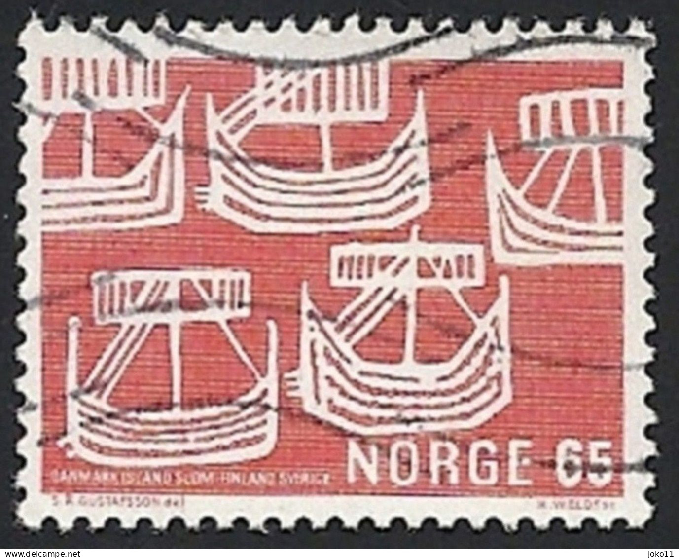 Norwegen, 1969, Mi.-Nr. 579, Gestempelt - Used Stamps