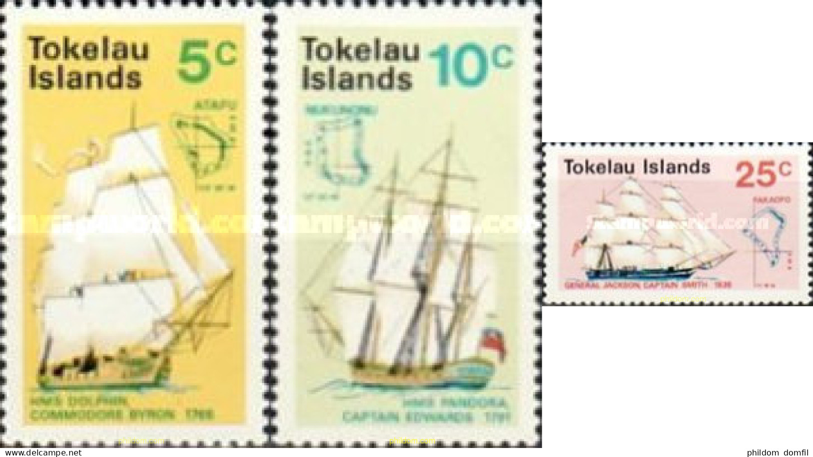 365754 MNH TOKELAU 1970 VELEROS - Tokelau