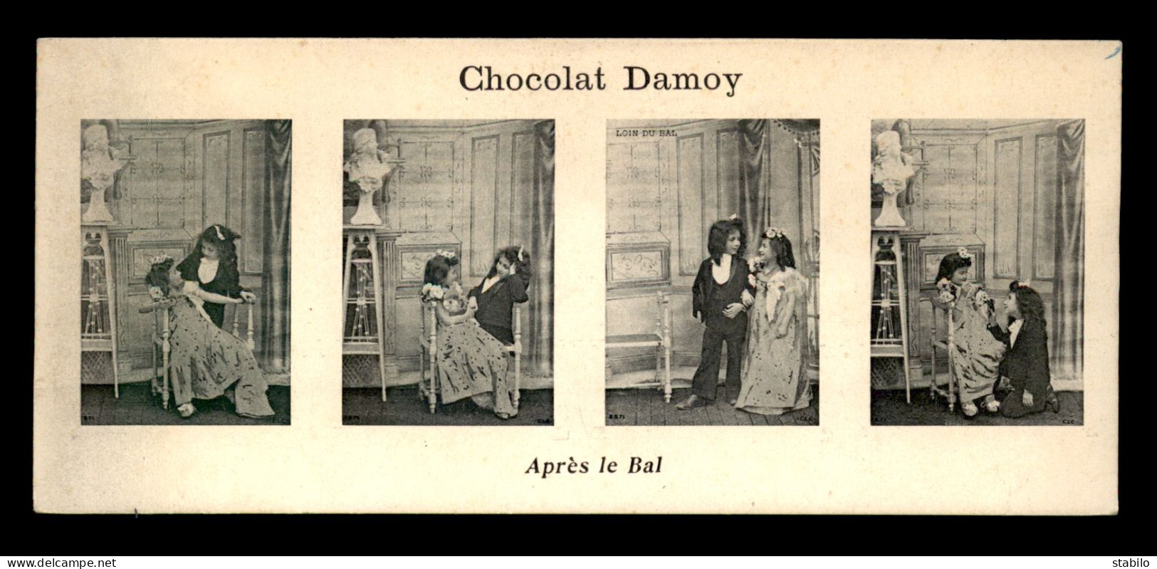 CHROMOS - CHOCOLAT DAMOY - APRES LE BAL - Other & Unclassified