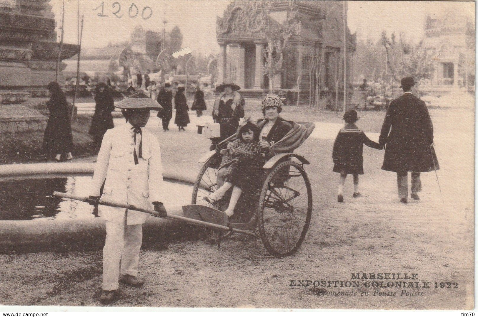 CT    13   MARSEILLE  EXPOSITION  COLONIALE  1922 - Mostre Coloniali 1906 – 1922