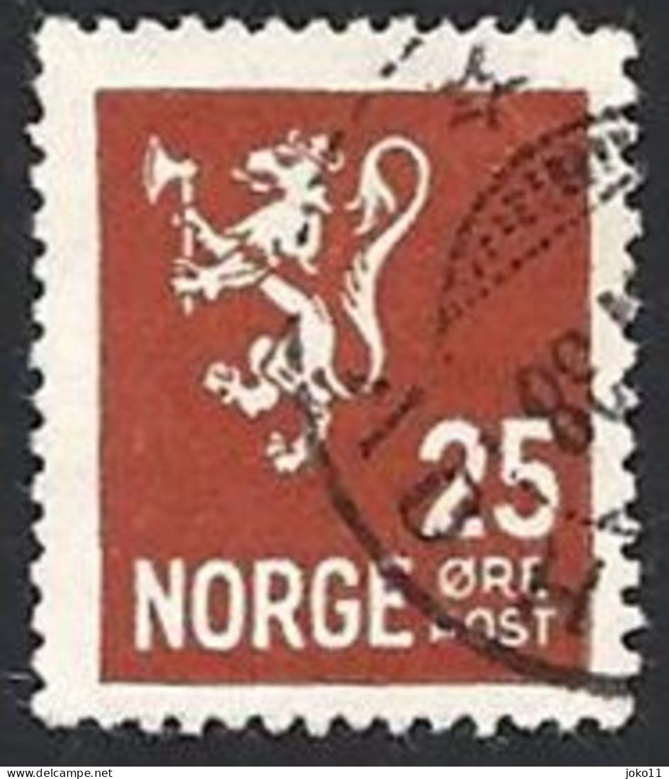 Norwegen, 1926, Mi.-Nr. 126, Gestempelt - Oblitérés