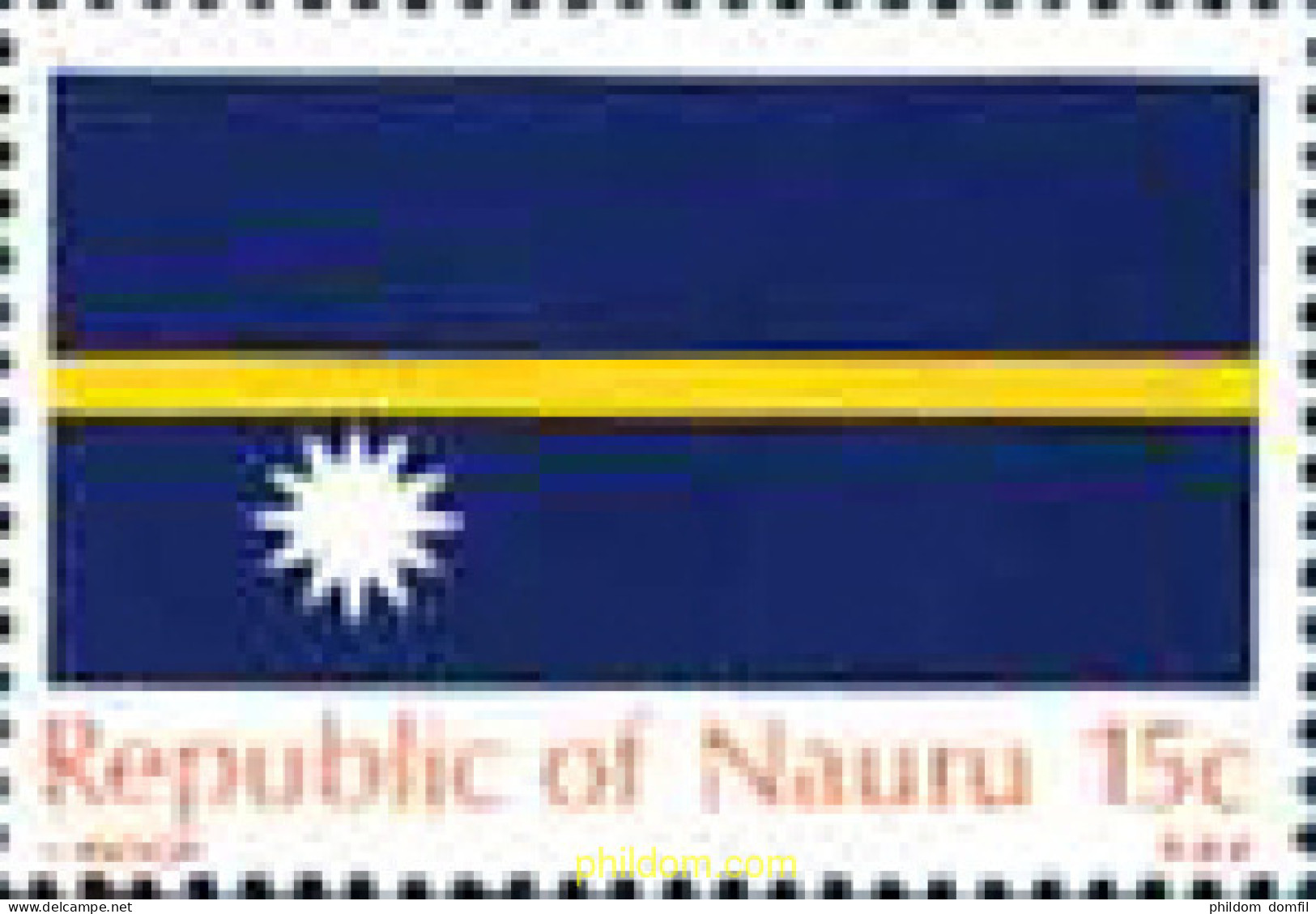 125782 MNH NAURU 1969 1 ANIVERSARIO DE LA INDEPENDENCIA - Nauru